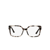 Prada PR 10WV Eyeglasses UAO1O1 talc tortoise - product thumbnail 1/4