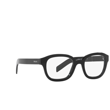 Prada PR 11WV Eyeglasses 1ab1o1 black - three-quarters view
