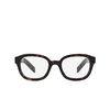 Prada PR 11WV Eyeglasses 2AU1O1 dark havana - product thumbnail 1/4