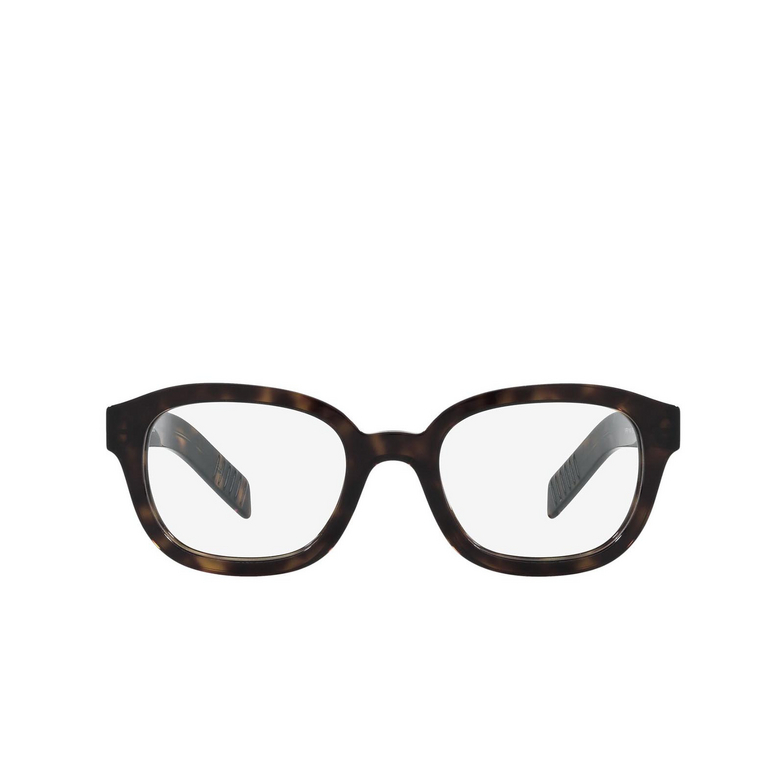 Prada PR 11WV Eyeglasses 2AU1O1 dark havana - 1/4
