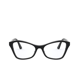 Prada® Butterfly Eyeglasses: PR 11XV color Black 1AB1O1.