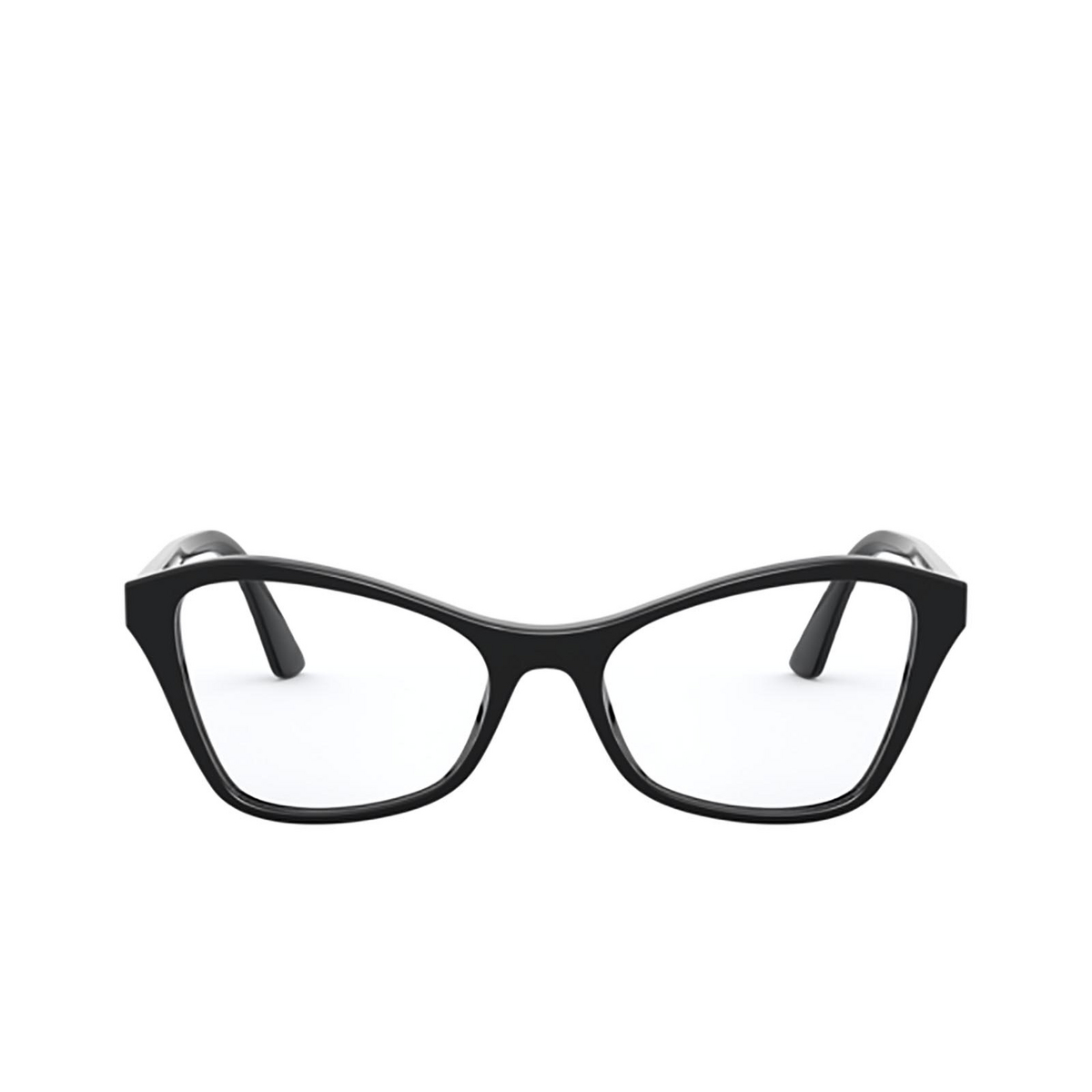 Prada® Butterfly Eyeglasses: PR 11XV color Black 1AB1O1 - 1/3.