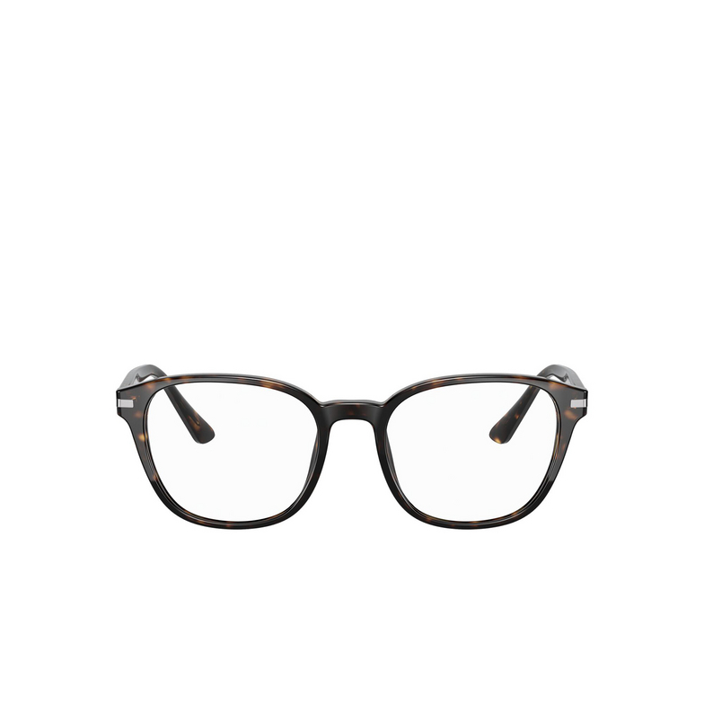 Prada PR 12WV Eyeglasses 2AU1O1 dark havana - 1/4