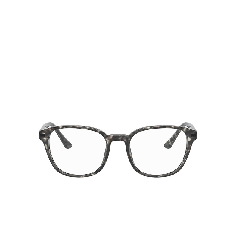 Prada PR 12WV Eyeglasses VH31O1 matte grey tortoise - 1/4
