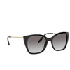 Prada PR 12XS Sunglasses 1AB0A7 black - product thumbnail 2/4