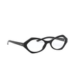 Prada PR 12XV Eyeglasses 1AB1O1 black - product thumbnail 2/4
