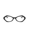 Prada PR 12XV Eyeglasses 1AB1O1 black - product thumbnail 1/4