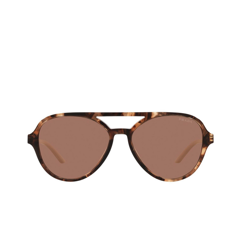 Prada PR 13WS Sunglasses 07R1P1 caramel tortoise - 1/4