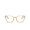 Prada PR 13WV Eyeglasses 01N1O1 crystal amber - product thumbnail 1/4