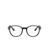 Prada PR 13WV Eyeglasses 2AU1O1 dark havana - product thumbnail 1/4