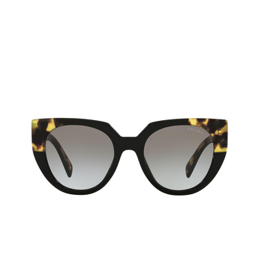 Prada PR 14WS Sunglasses 3890A7 black / medium tortoise - front view