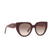 Prada PR 14WS Sunglasses VIY1L0 garnet - product thumbnail 2/4