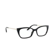 Prada PR 14XV Eyeglasses 1AB1O1 black - product thumbnail 2/4