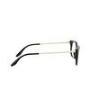 Prada PR 14XV Eyeglasses 1AB1O1 black - product thumbnail 3/4