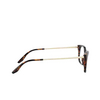 Prada® Cat-eye Eyeglasses: PR 14XV color Havana 2AU1O1 - product thumbnail 3/3.