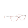 Prada PR 14XV Eyeglasses 5381O1 rose crystal - product thumbnail 2/4