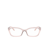 Prada PR 14XV Eyeglasses 5381O1 rose crystal - product thumbnail 1/4
