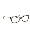 Prada PR 14XV Eyeglasses UAO1O1 spotted brown - product thumbnail 2/4