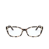 Prada PR 14XV Eyeglasses UAO1O1 spotted brown - product thumbnail 1/4