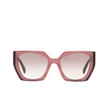 Prada PR 15WS Sunglasses 1221L0 opal garnet - product thumbnail 1/4