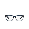 Prada PR 15WV Eyeglasses 08q1o1 transparent blue - product thumbnail 1/4