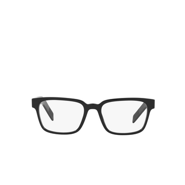 Prada PR 15WV Eyeglasses 1AB1O1 black - front view