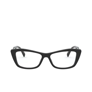 Prada PR 15XV Eyeglasses 1AB1O1 black - front view