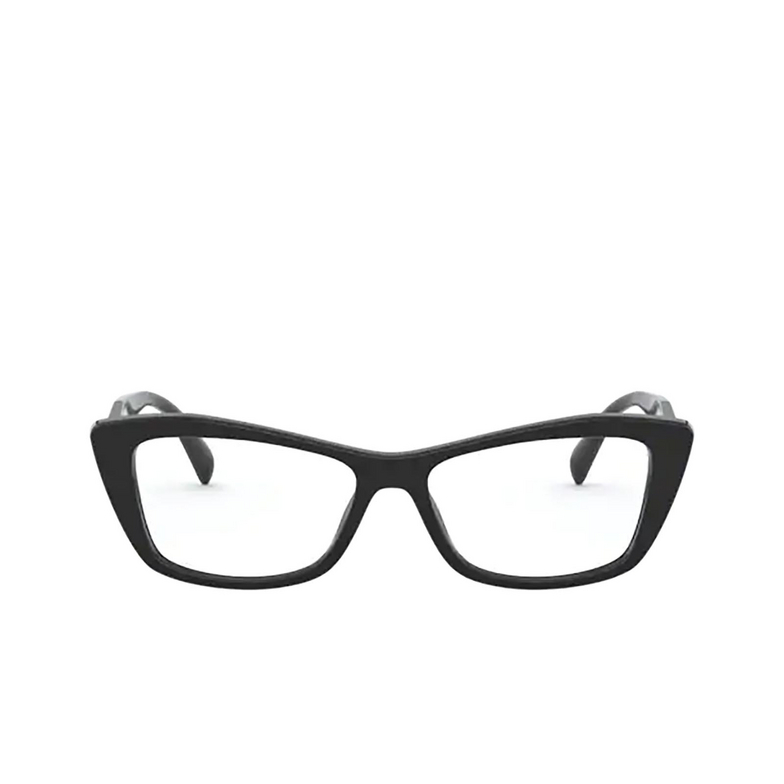 Prada PR 15XV Eyeglasses 1ab1o1 black - 1/4