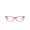 Prada PR 16WV Eyeglasses 2BM1O1 opal bordeaux - product thumbnail 1/4
