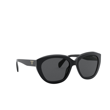 Prada PR 16XS Sunglasses 1ab5s0 black - three-quarters view