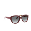Prada PR 16XS Sunglasses UAN3M1 red - product thumbnail 2/4