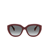 Prada PR 16XS Sunglasses UAN3M1 red - product thumbnail 1/4