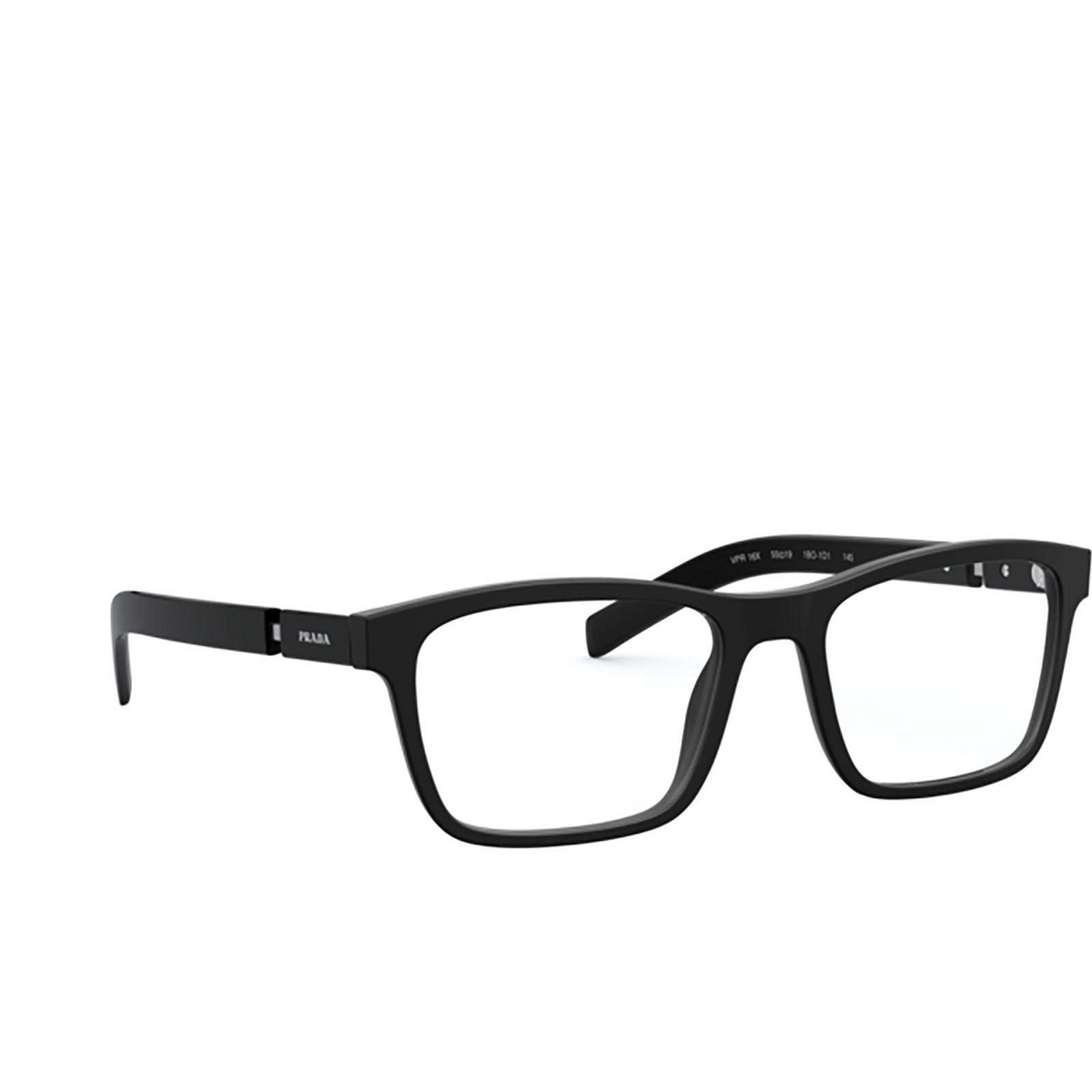 Prada PR 16XV Eyeglasses 1BO1O1 Matte Black - product thumbnail 2/4