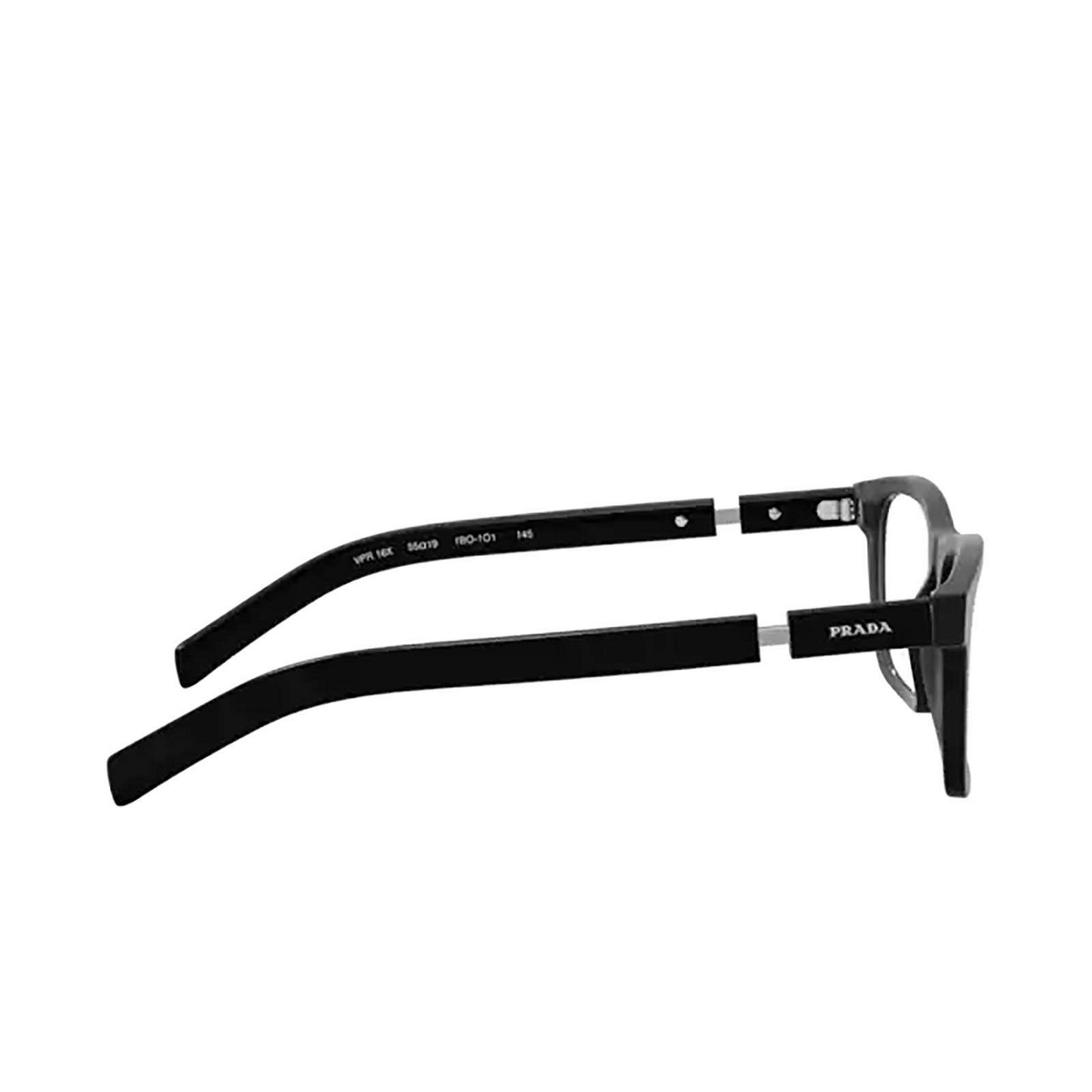 Prada PR 16XV Eyeglasses 1BO1O1 Matte Black - product thumbnail 3/4