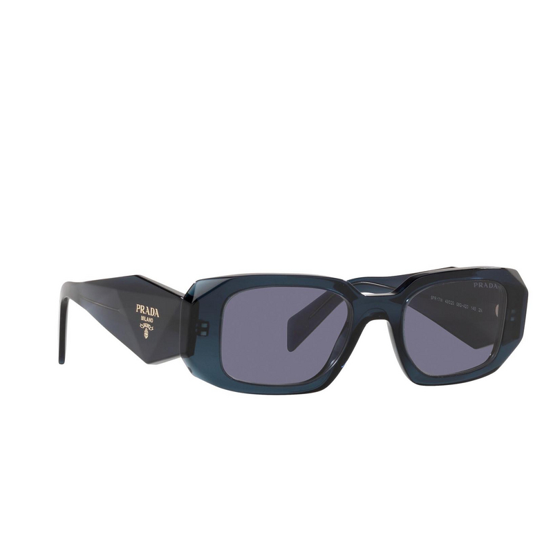 Prada PR 17WS Sunglasses 08Q420 blue crystal - 2/4