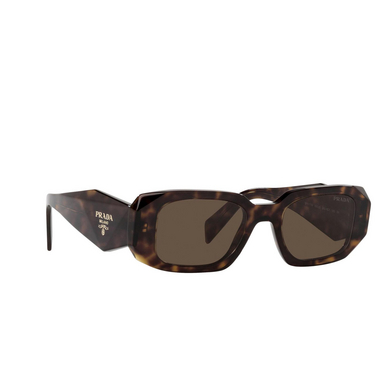 Prada PR 17WS Sunglasses 2au8c1 tortoise - three-quarters view