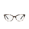 Prada PR 17WV Eyeglasses UAO1O1 talc tortoise - product thumbnail 1/4