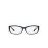 Prada PR 18OV Eyeglasses 08Q1O1 blue crystal - product thumbnail 1/4