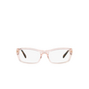 Prada PR 18OV Eyeglasses 5381O1 crystal pink - product thumbnail 1/4