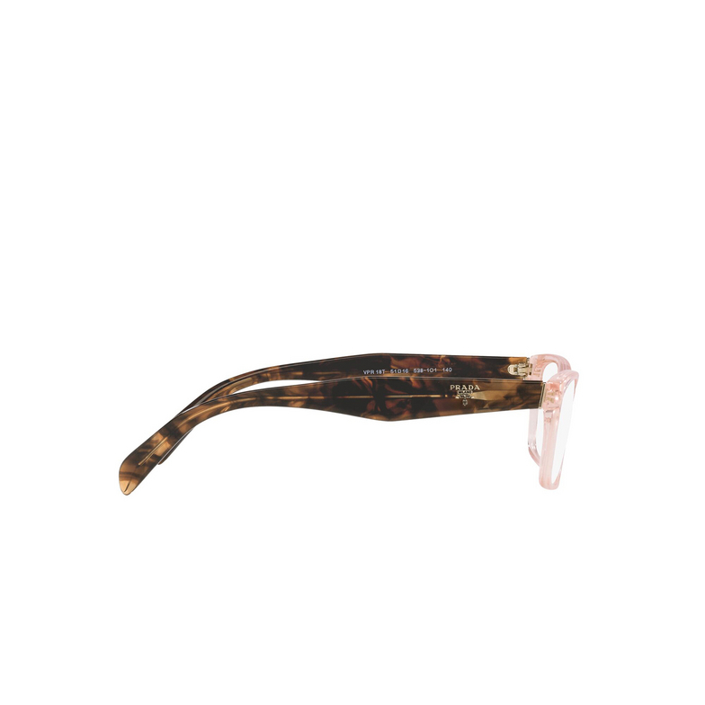 Prada PR 18TV Eyeglasses 5381O1 crystal pink - 3/4
