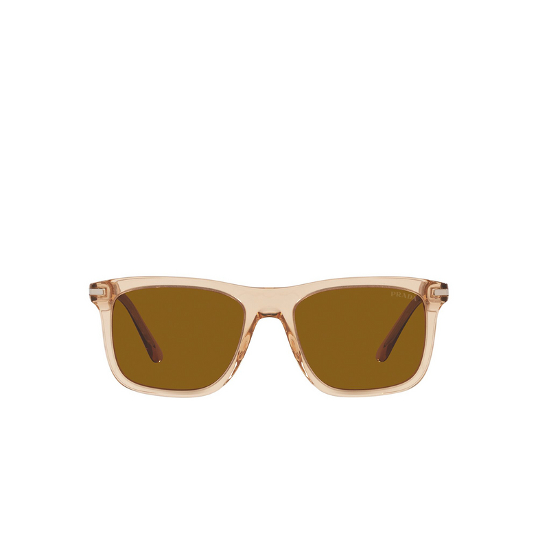 Prada PR 18WS Sunglasses 01N05M amber crystal - 1/4