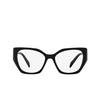 Prada PR 18WV Eyeglasses 1AB1O1 black - product thumbnail 1/4