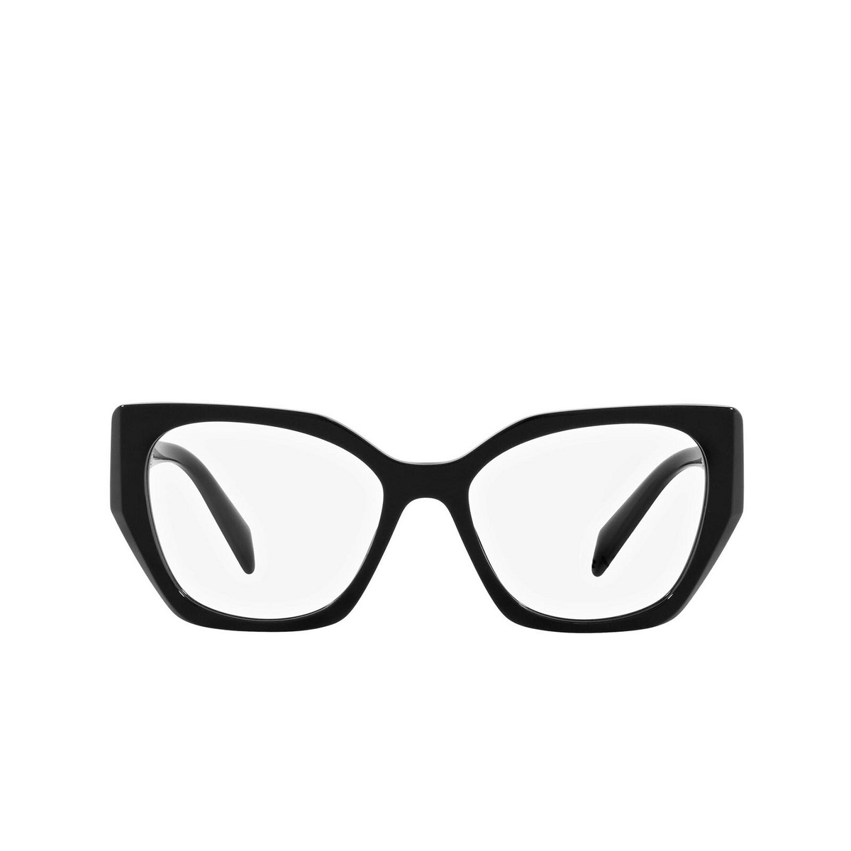 Prada PR 18WV Eyeglasses 1AB1O1 Black - front view