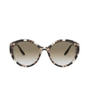 Prada PR 18XS Sunglasses UAO0A7 ivory havana - product thumbnail 1/4