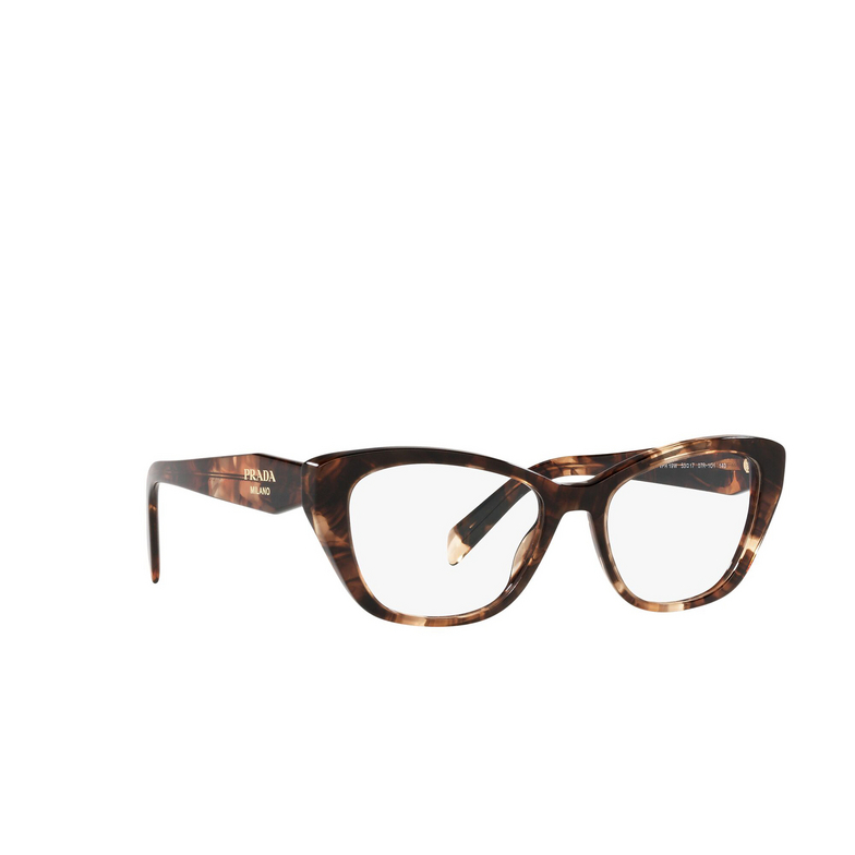 Prada PR 19WV Eyeglasses 07R1O1 caramel tortoise - 2/4