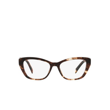 Prada PR 19WV Eyeglasses 07R1O1 caramel tortoise - front view