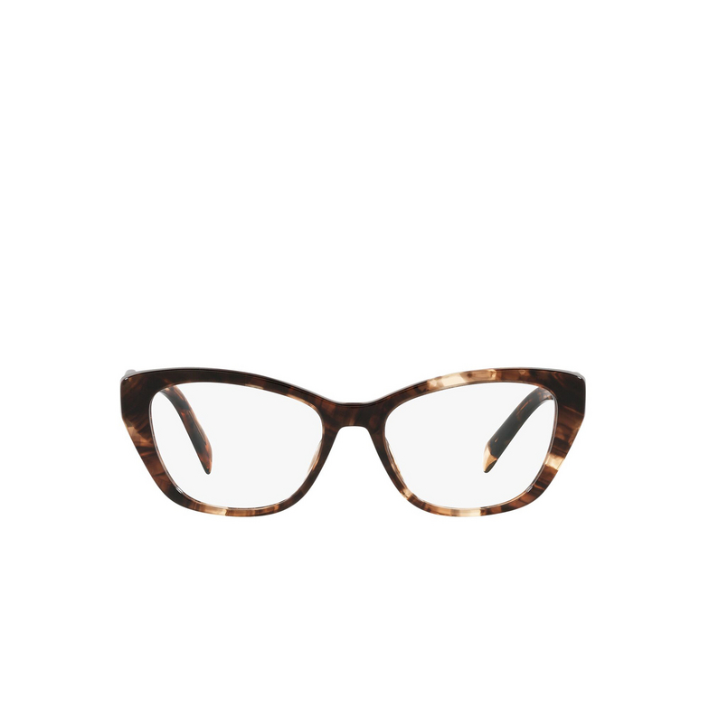 Prada PR 19WV Eyeglasses 07R1O1 caramel tortoise - 1/4