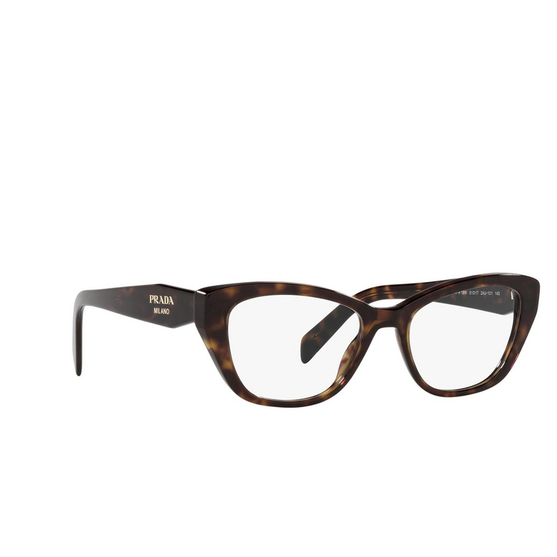 Prada PR 19WV Eyeglasses 2AU1O1 tortoise - 2/4
