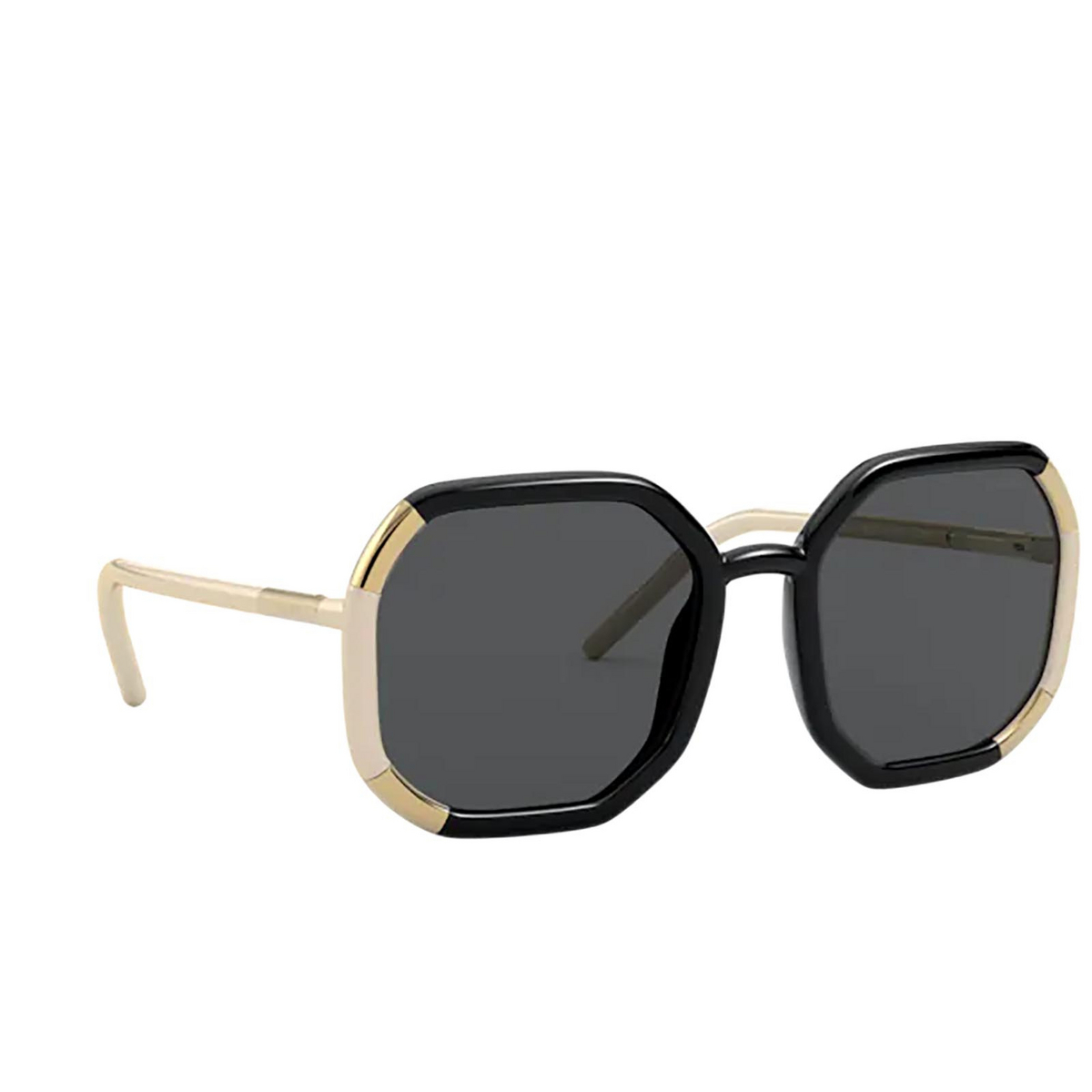 Prada PR 20XS Sunglasses 02F5S0 BLACK - three-quarters view