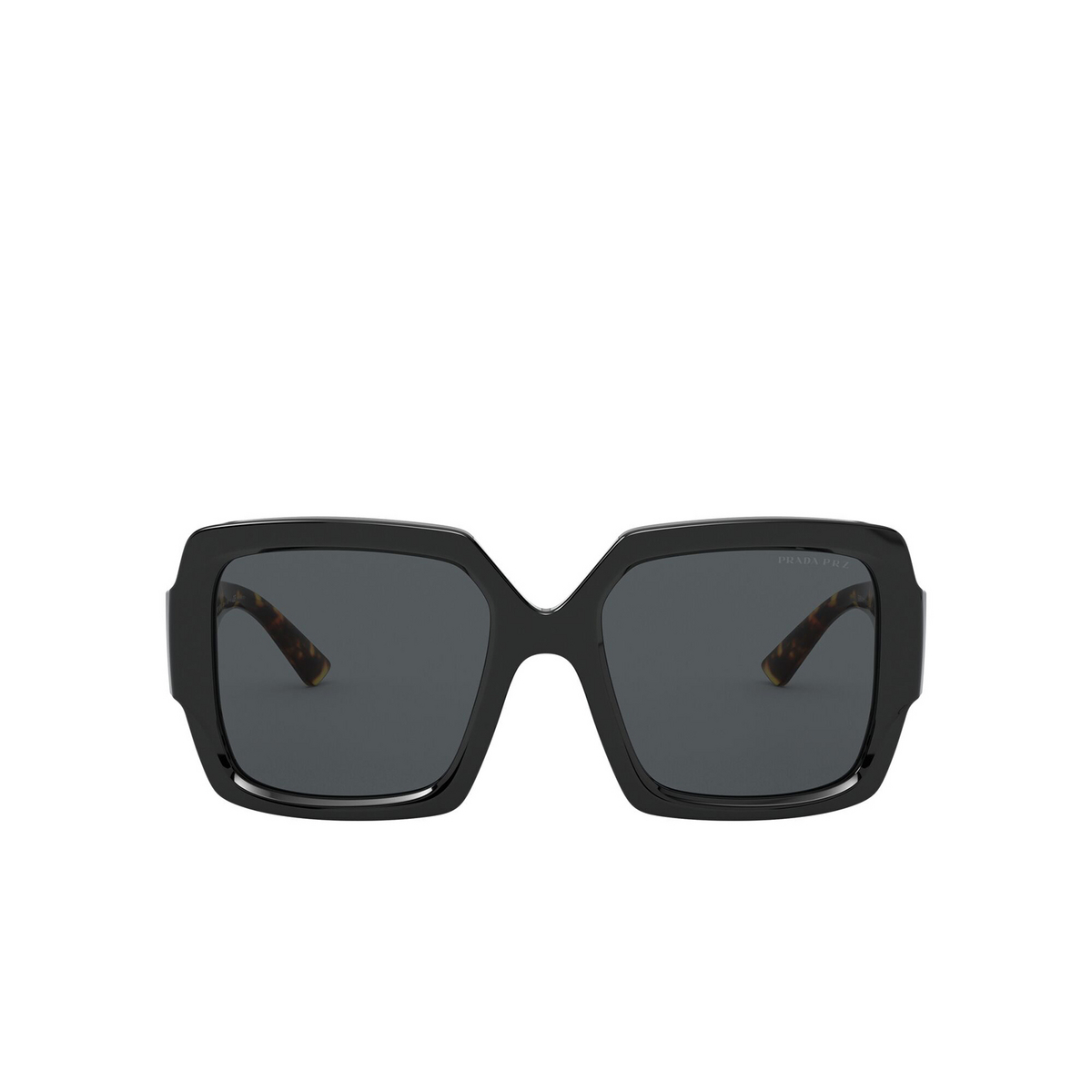 Prada PR 21XS Sunglasses 1AB5Z1 Black - front view